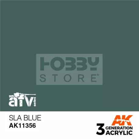 AK-Interactive - Acrylics 3rd generation SLA Blue - akrilfesték AK11356