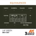 AK-Interactive - Acrylics 3rd generation LAF Green - akrilfesték AK11357