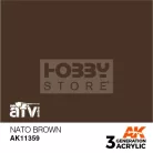 AK-Interactive - Acrylics 3rd generation NATO Brown - akrilfesték AK11359