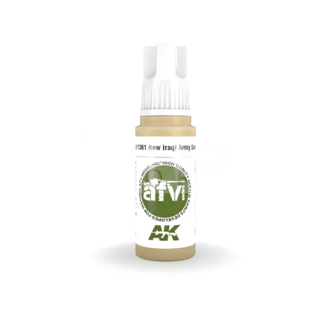 AK-Interactive - Acrylics 3rd generation New Iraqi Army Sand - akrilfesték AK11361