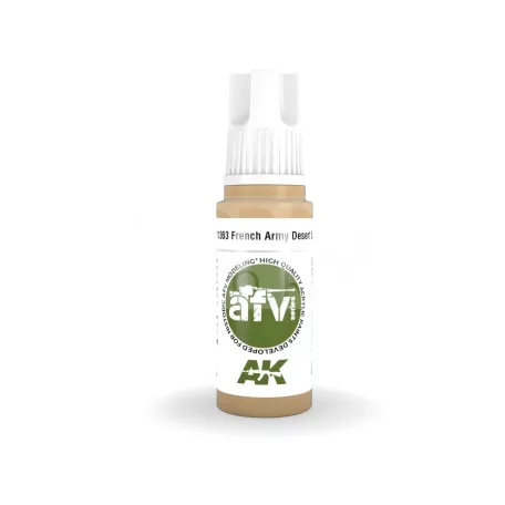 AK-Interactive - Acrylics 3rd generation French Army Desert Sand - akrilfesték AK11363