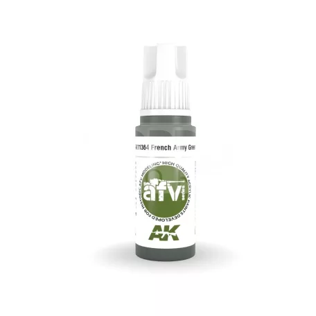 AK-Interactive - Acrylics 3rd generation French Army Green - akrilfesték AK11364