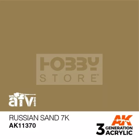 AK-Interactive - Acrylics 3rd generation Russian Sand 7K - akrilfesték AK11370