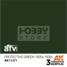 AK-Interactive - Acrylics 3rd generation Protective Green 1920s-1930s - akrilfesték AK11371
