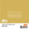 AK-Interactive - Acrylics 3rd generation Light Stone No.61 - akrilfesték AK11377