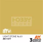 AK-Interactive - Acrylics 3rd generation Light Stone No.61 - akrilfesték AK11377