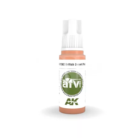 AK-Interactive - Acrylics 3rd generation British Desert Pink ZI - akrilfesték AK11382