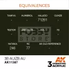 AK-Interactive - Acrylics 3rd generation 3B AU/ZB AU - akrilfesték AK11387