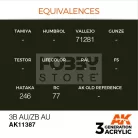 AK-Interactive - Acrylics 3rd generation 3B AU/ZB AU - akrilfesték AK11387