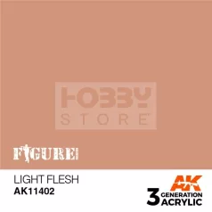   AK-Interactive - Acrylics 3rd generation Light Flesh - akrilfesték AK11402