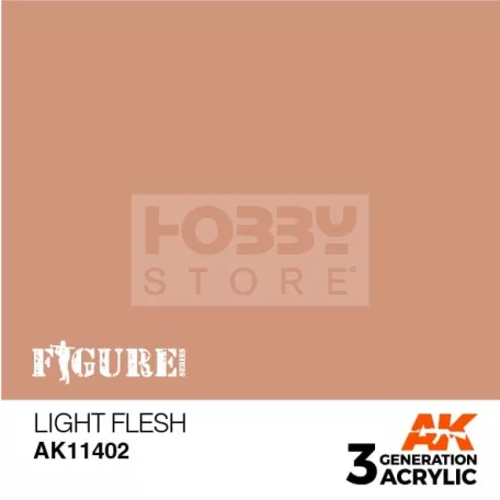 AK-Interactive - Acrylics 3rd generation Light Flesh - akrilfesték AK11402
