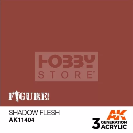 AK-Interactive - Acrylics 3rd generation Shadow Flesh - akrilfesték AK11404