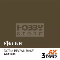   AK-Interactive - Acrylics 3rd generation Dot44 Brown Base - akrilfesték AK11408