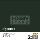 AK-Interactive - Acrylics 3rd generation Dark Green - akrilfesték AK11410