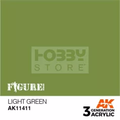   AK-Interactive - Acrylics 3rd generation Light Green - akrilfesték AK11411