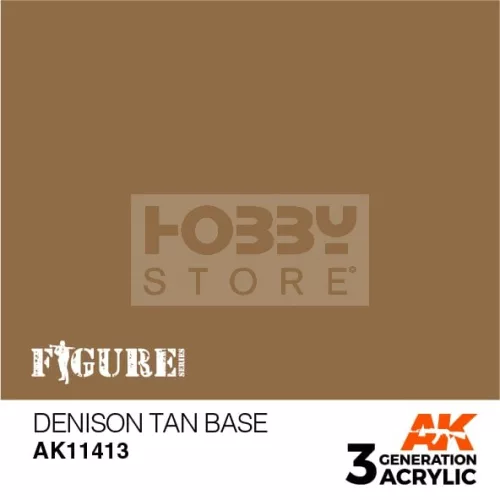 AK-Interactive - Acrylics 3rd generation Denison Tan Base - akrilfesték AK11413
