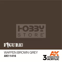   AK-Interactive - Acrylics 3rd generation Waffen Brown Grey - akrilfesték AK11416