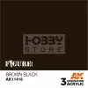 AK-Interactive - Acrylics 3rd generation Brown Black  - akrilfesték AK11418