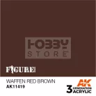 AK-Interactive - Acrylics 3rd generation Waffen Red Brown - akrilfesték AK11419