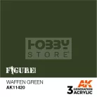 AK-Interactive - Acrylics 3rd generation Waffen Green - akrilfesték AK11420