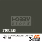 AK-Interactive - Acrylics 3rd generation Field Grey Base #2 (Grey Uniform) - akrilfesték AK11423