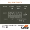AK-Interactive - Acrylics 3rd generation Field Grey Base #2 (Grey Uniform) - akrilfesték AK11423