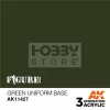 AK-Interactive - Acrylics 3rd generation Green Uniform Base  - akrilfesték AK11427