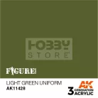 AK-Interactive - Acrylics 3rd generation Light Green Uniform - akrilfesték AK11428