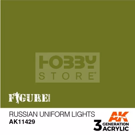 AK-Interactive - Acrylics 3rd generation Russian Uniform Lights - akrilfesték AK11429