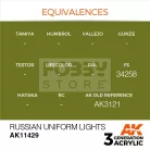 AK-Interactive - Acrylics 3rd generation Russian Uniform Lights - akrilfesték AK11429