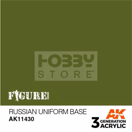 AK-Interactive - Acrylics 3rd generation Russian Uniform Base - akrilfesték AK11430