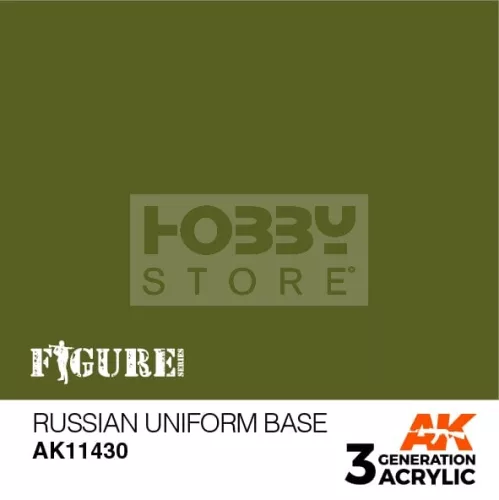 AK-Interactive - Acrylics 3rd generation Russian Uniform Base - akrilfesték AK11430