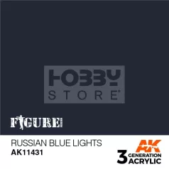   AK-Interactive - Acrylics 3rd generation Russian Blue Lights - akrilfesték AK11431