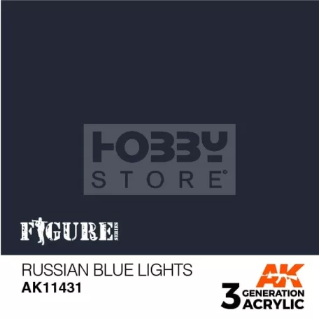 AK-Interactive - Acrylics 3rd generation Russian Blue Lights - akrilfesték AK11431