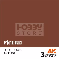   AK-Interactive - Acrylics 3rd generation Red Brown - akrilfesték AK11434