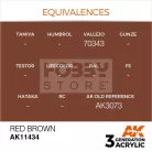 AK-Interactive - Acrylics 3rd generation Red Brown - akrilfesték AK11434