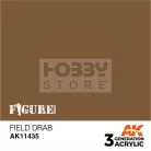 AK-Interactive - Acrylics 3rd generation Field Drab - akrilfesték AK11435