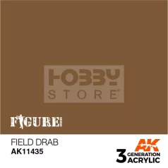   AK-Interactive - Acrylics 3rd generation Field Drab - akrilfesték AK11435