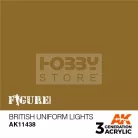 AK-Interactive - Acrylics 3rd generation British Uniform Lights - akrilfesték AK11438