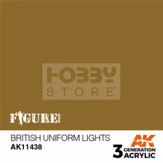   AK-Interactive - Acrylics 3rd generation British Uniform Lights - akrilfesték AK11438