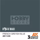AK-Interactive - Acrylics 3rd generation French Greyish Blue - akrilfesték AK11439