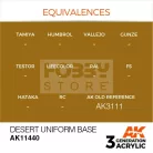 AK-Interactive - Acrylics 3rd generation Desert Uniform Base - akrilfesték AK11440