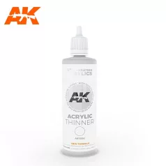   AK-Interactive 3GEN THINNER - akrilfesték hígító folyadék 100 ml AK11500