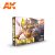 AK Interactive NMM (NON METALLIC METAL) GOLD festék szett AK11606