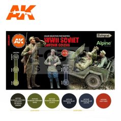 Ak Interactive Real Colors BASIC CLEAR COLORS RCS022