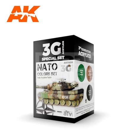 AK Interactive NATO COLORS SET festékszett AK11658