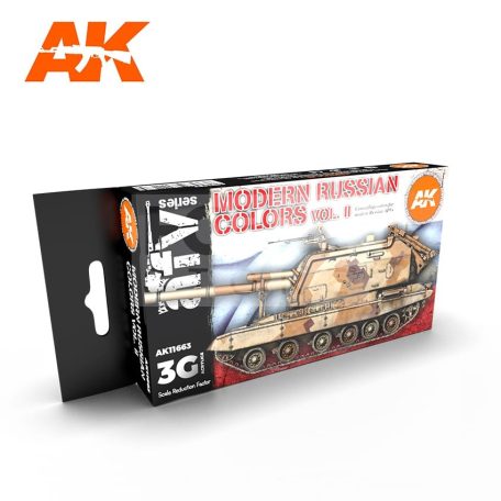 AK Interactive MODERN RUSSIAN COLORS VOL 2 festékszett AK11663