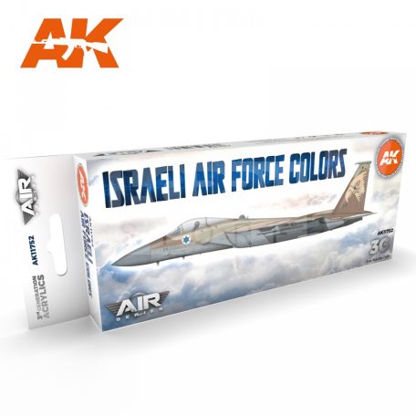 AK Interactive Israeli Air Force Colors festék szett AK11752