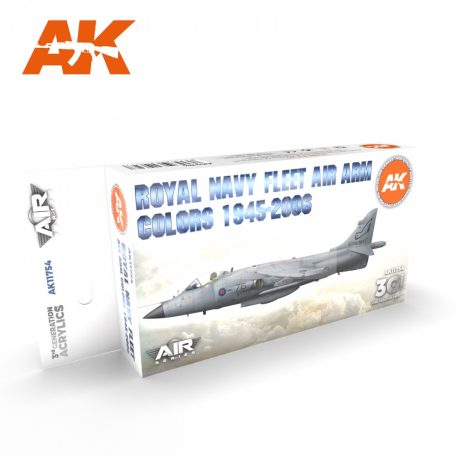 AK Interactive RN FLEET AIR ARM AIRCRAFT COLORS 1945-2010 festékszett AK11754