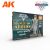 AK-Interactive BASILEAN ABBESS – WARGAME STARTER SET – 14 COLORS & 1 FIGURE - festékszett AK11770